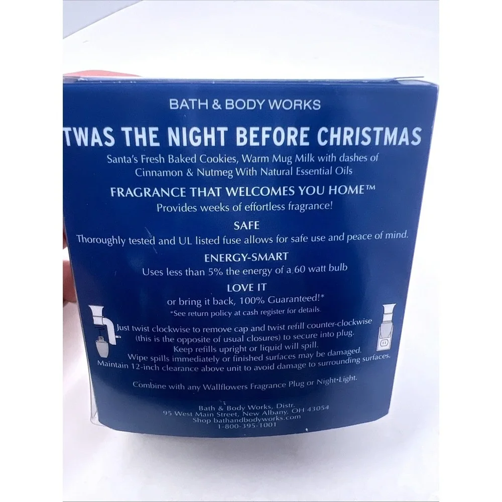 Bath & Body Works Twas Night Before Christmas Wallflowers 2 Pack Refills NEW Box